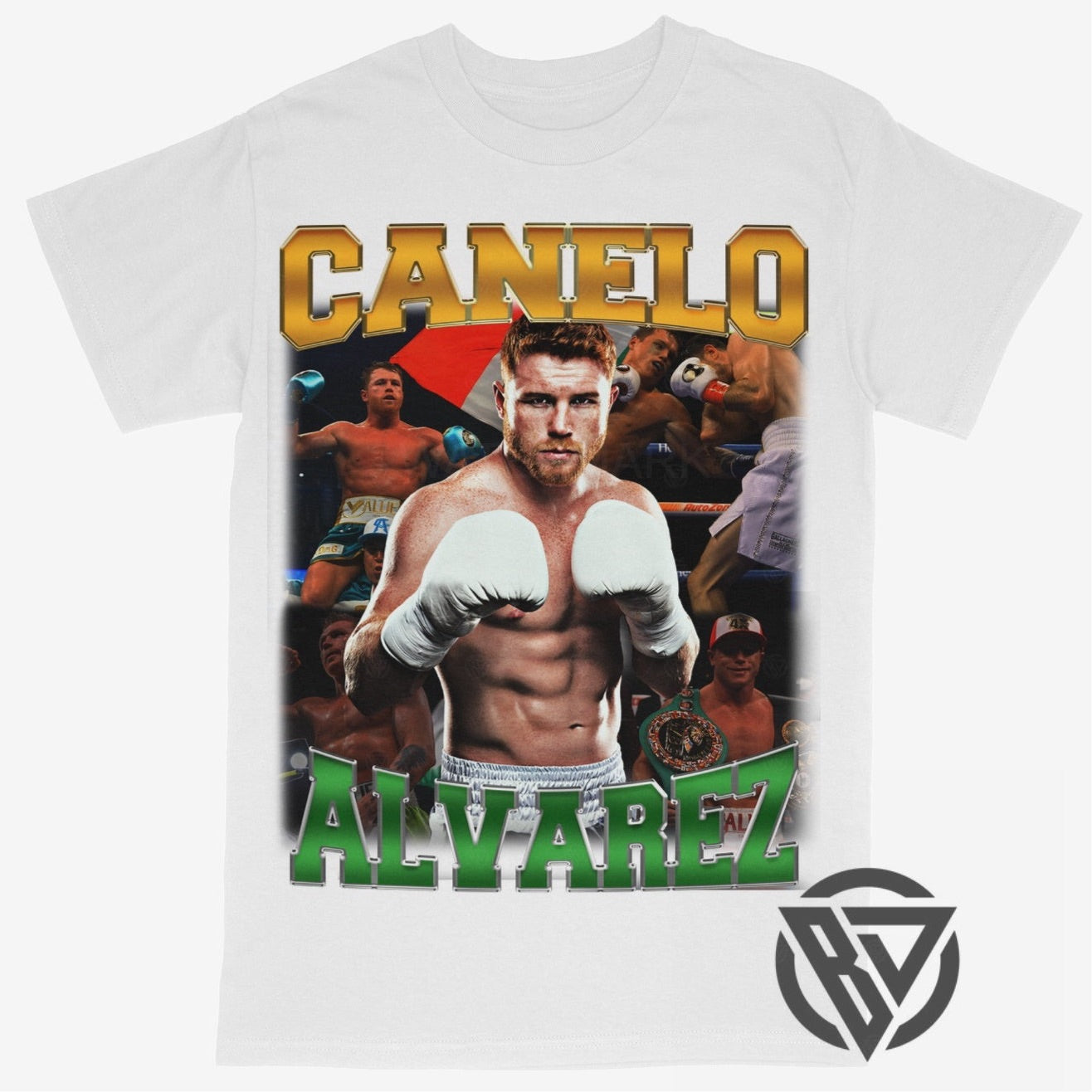 Canelo Alvarez Tee Shirt Boxing Mexican Fighter