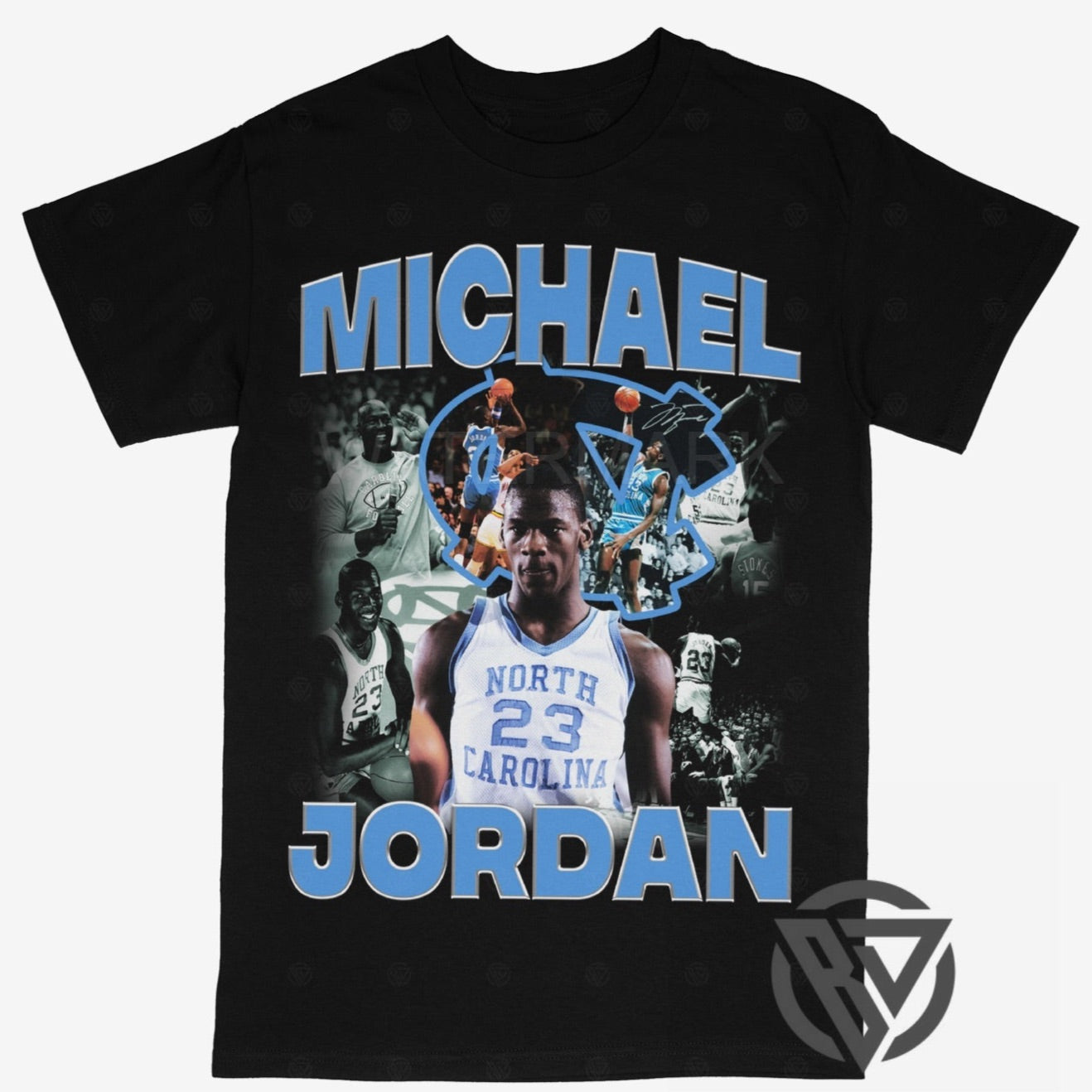 Jordan Tee Shirt North Carolina NCAA College Basketball (OG) ( UNC )