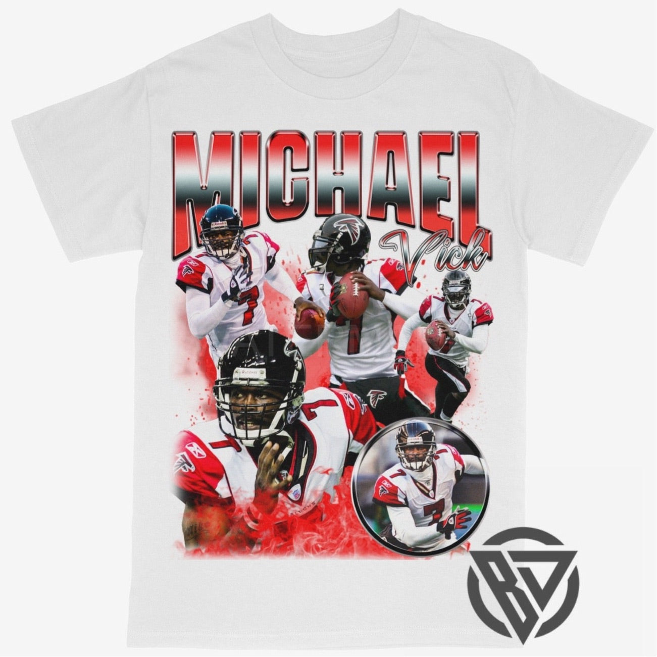 Michael Vick Tee Atlanta Falcons NFL Football