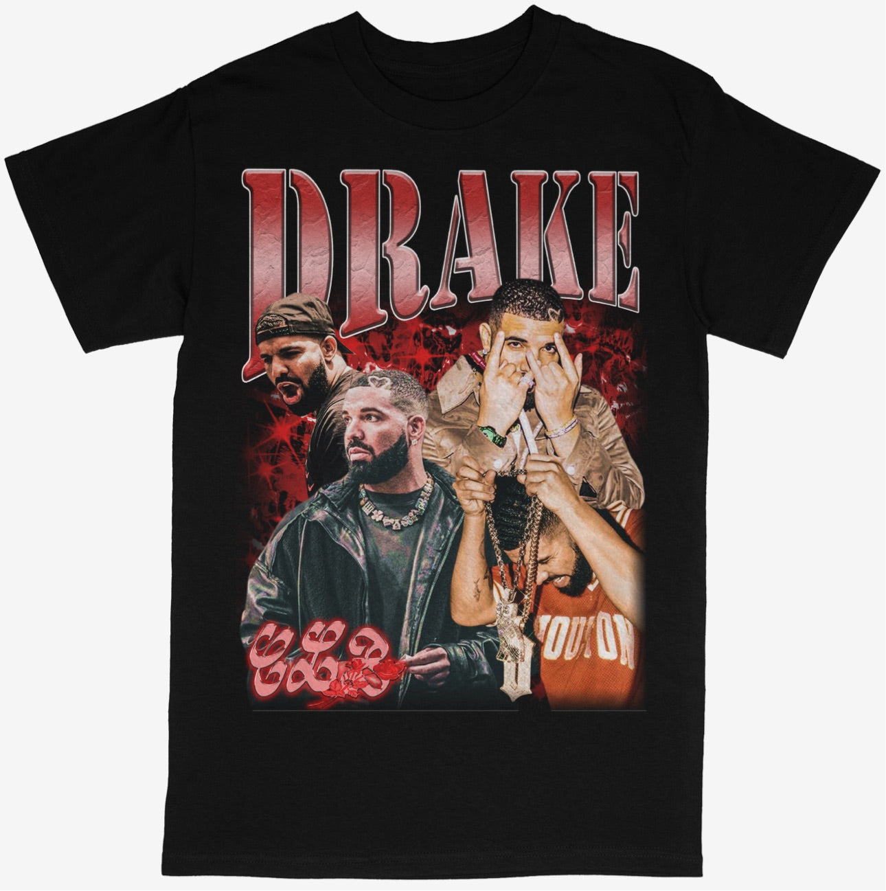Drake Tee Shirt Hip Hop Rap Style Concert Tour Music Artist (Certified Lover Boy)