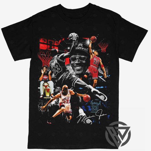 Jordan Tee Shirt Chicago Bulls NBA Basketball Bred 1 3 11 (Legacy)